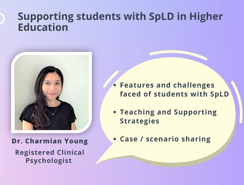 Supporting Students with spLD in Higher Education Poster